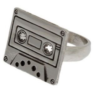 Modcloth Cassette Tape Ring