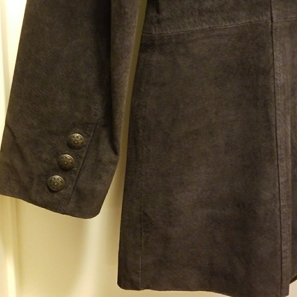 Suede jacket 100% genuine leather - Picture 3 of 8