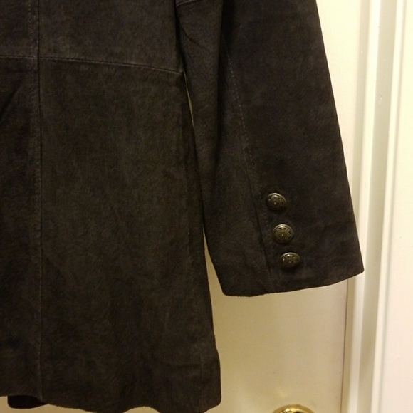 Suede jacket 100% genuine leather - Picture 4 of 8