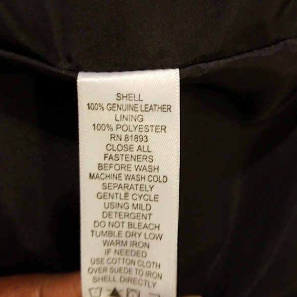 Suede jacket 100% genuine leather - Picture 6 of 8