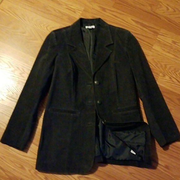 Suede jacket 100% genuine leather - Picture 1 of 8