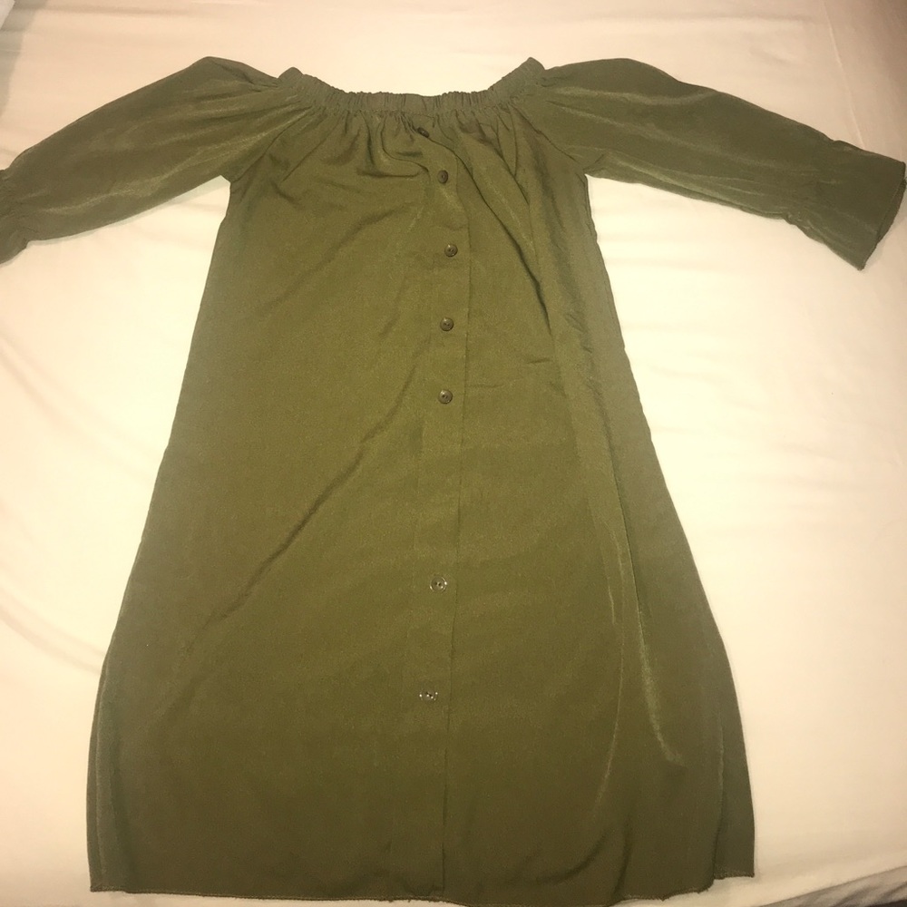 Shirt dress.