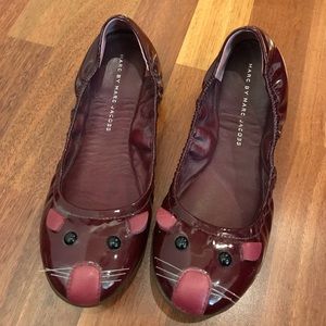 Marc by Marc Jacob Mouse Ballet Flats 37/7M.