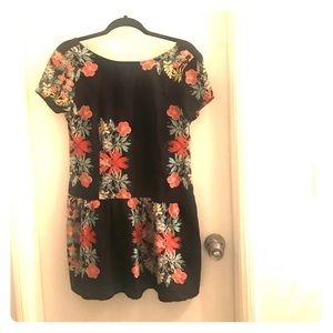 Ella Moss Floral Hawaiian Print Dress