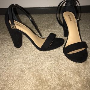 Express black heels