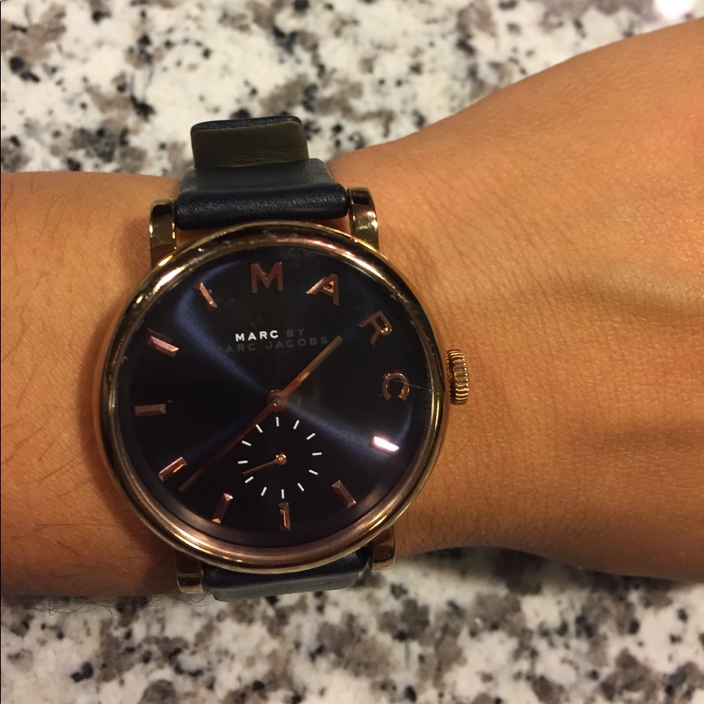 Navy/Rose Gold Watch / Marc by Marc Jacobs