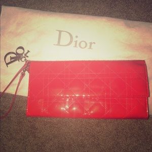 CHRISTIAN DIOR Wallet/Wrist Clutch