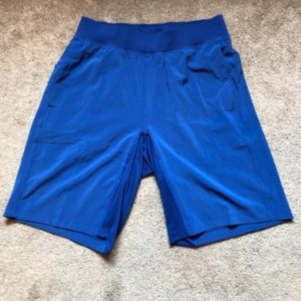 Lululemon T.H.E Short 9 inch linerless shorts blue