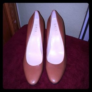 Ralph Lauren 3 inch heels size 8