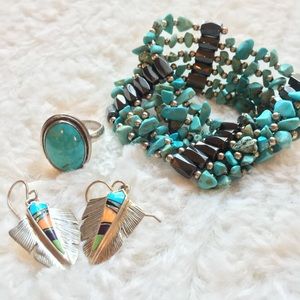 Turquoise Jewelry Set