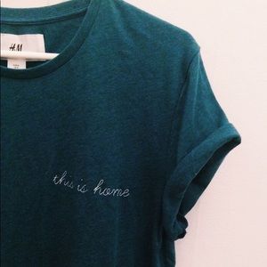 H&M this is home shirt