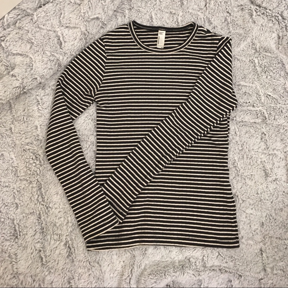 Long sleeve ribbed top [MAKE AN OFFER]