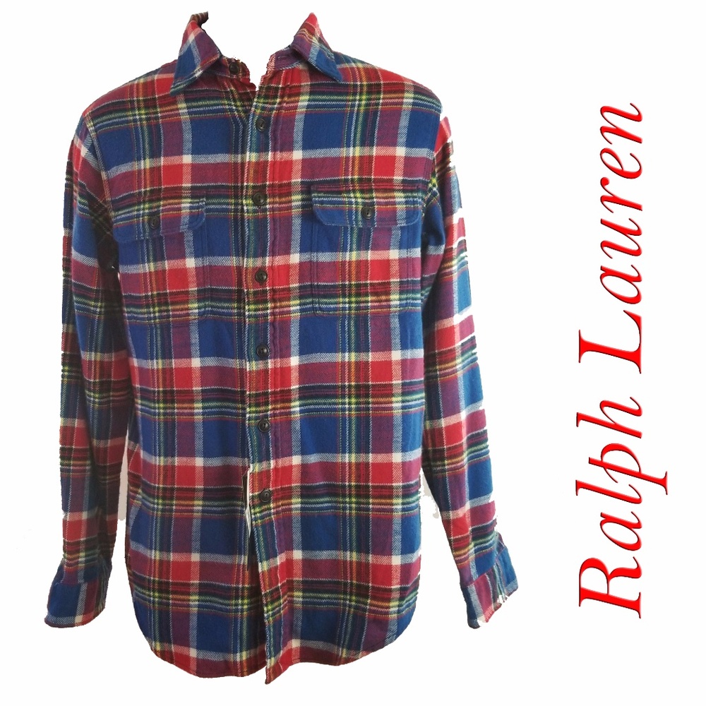 NWT Polo Ralph Lauren Men's Flannel Shirt Size S