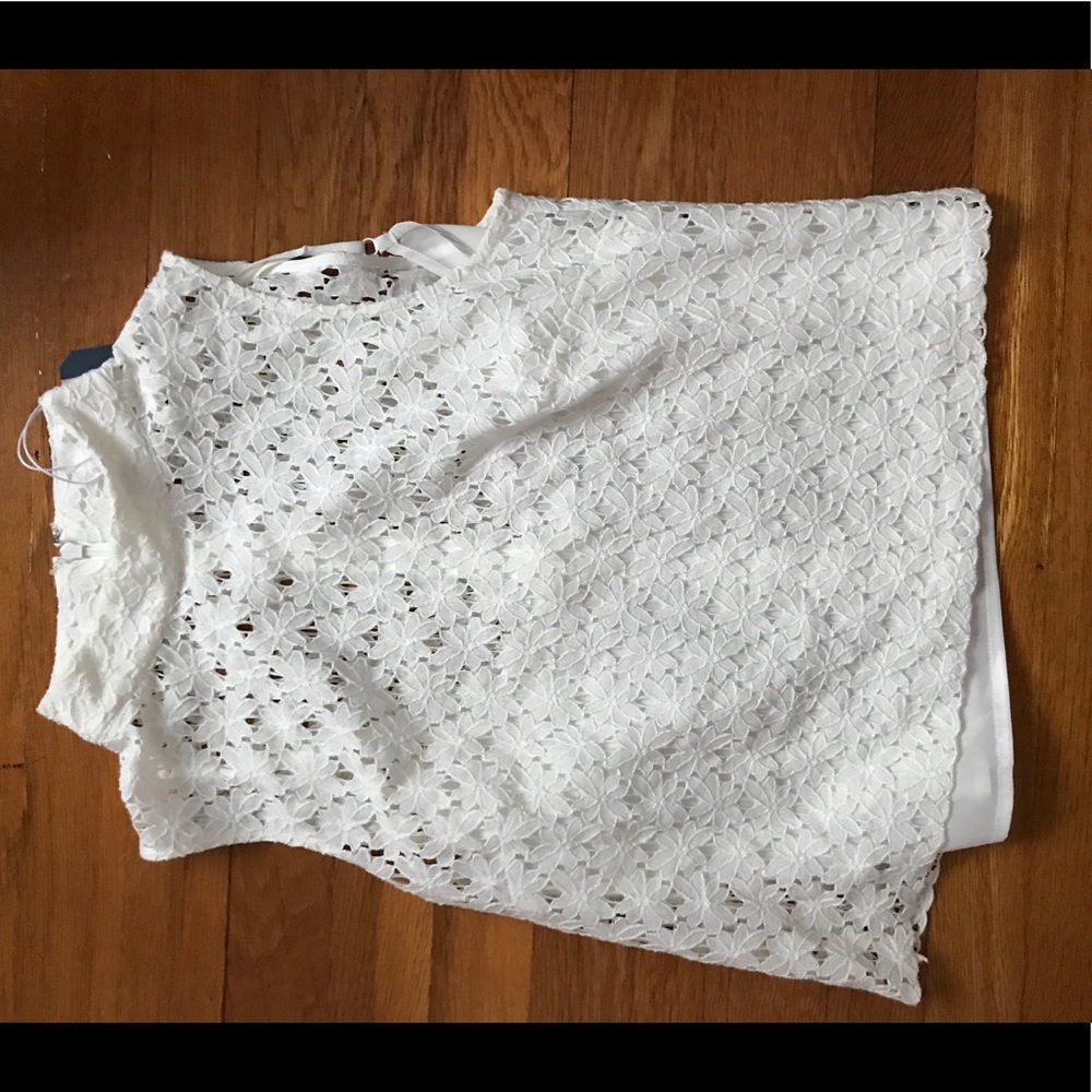 NWT Jack wills eyelet tank top