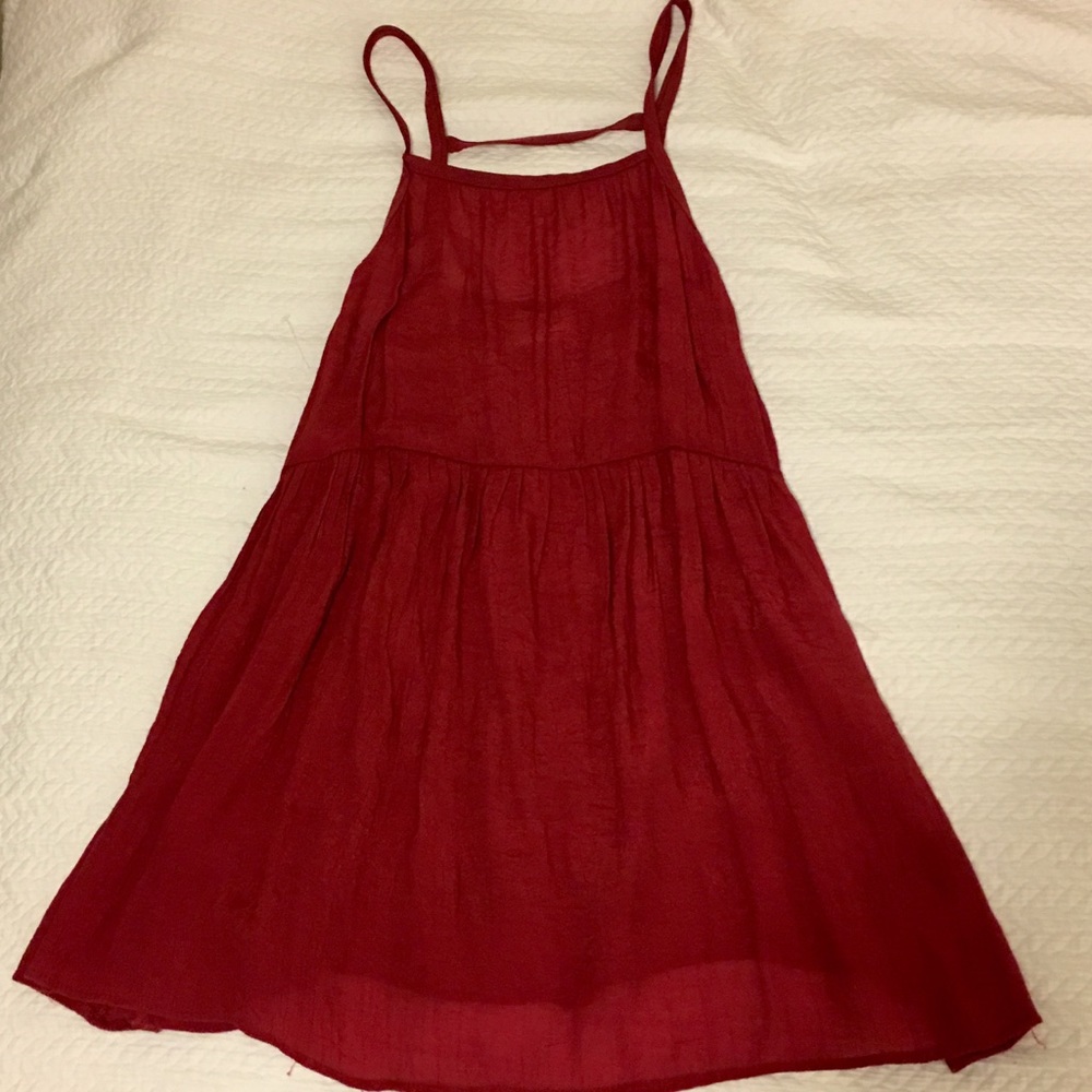 Urban Outfitters Maroon Dress