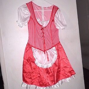 Junior Little Red Riding Hood Dress Size 3/5