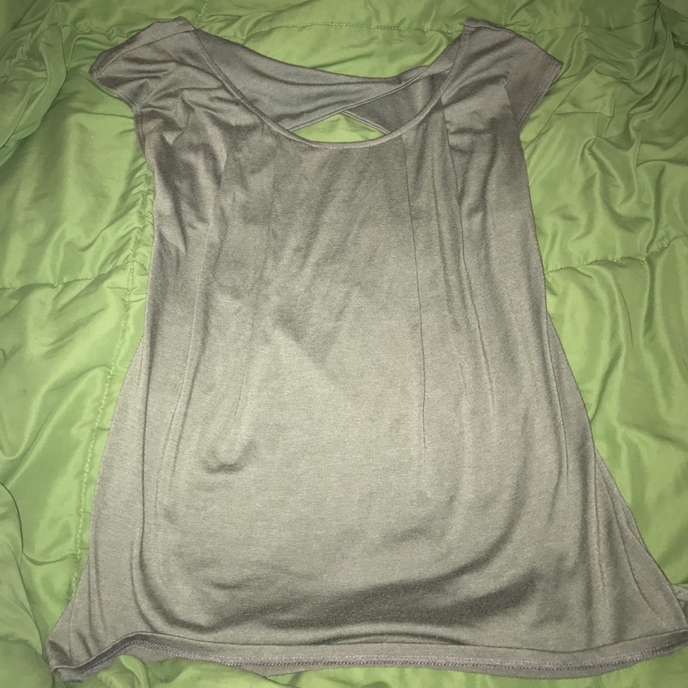 Pretty olive top for sale