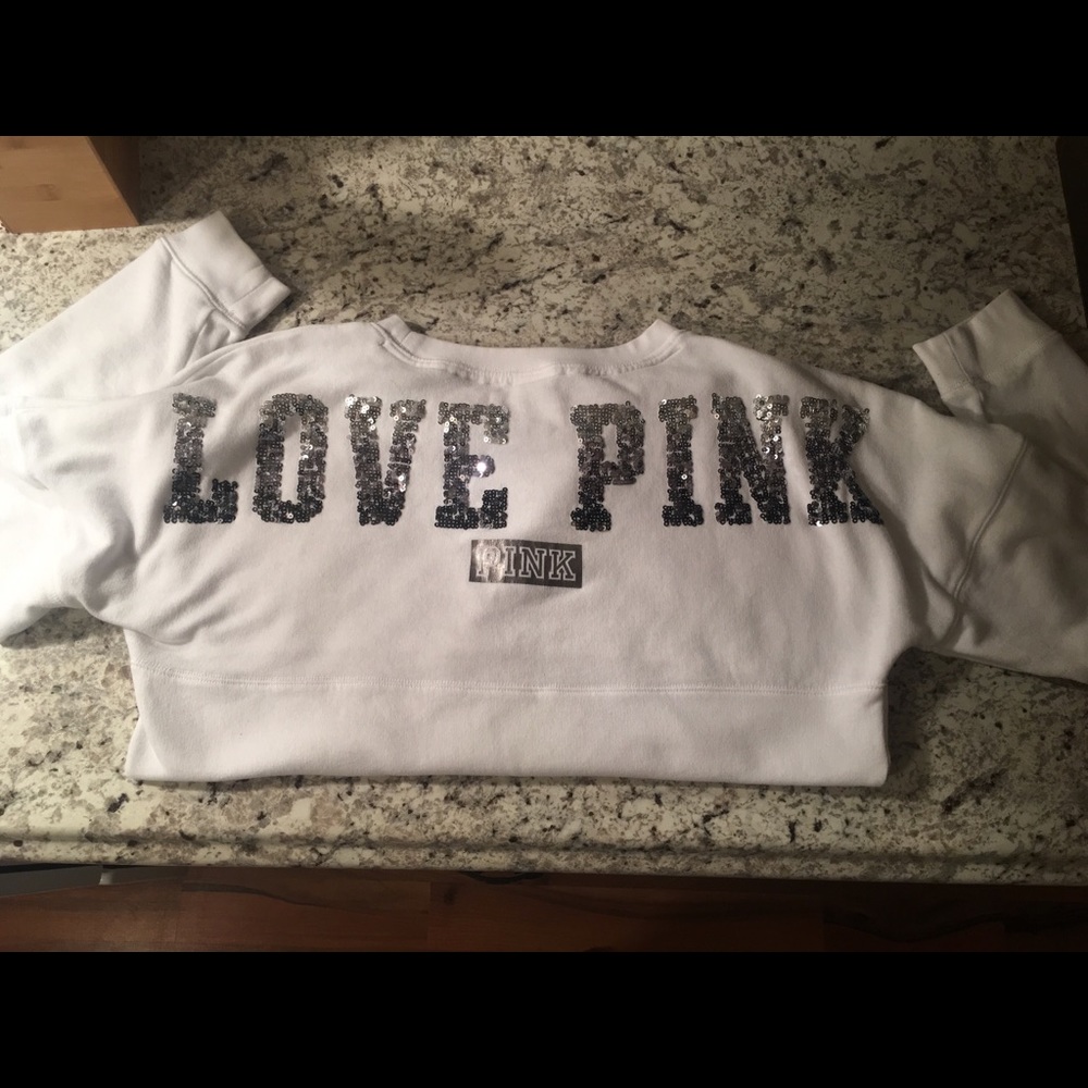 Victoria’s Secret Pink Sequins Crew