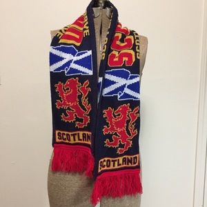 Scotland knit scarf