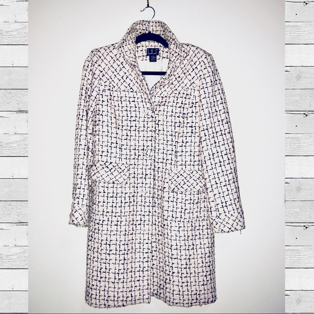 INC TWILL SUIT COAT