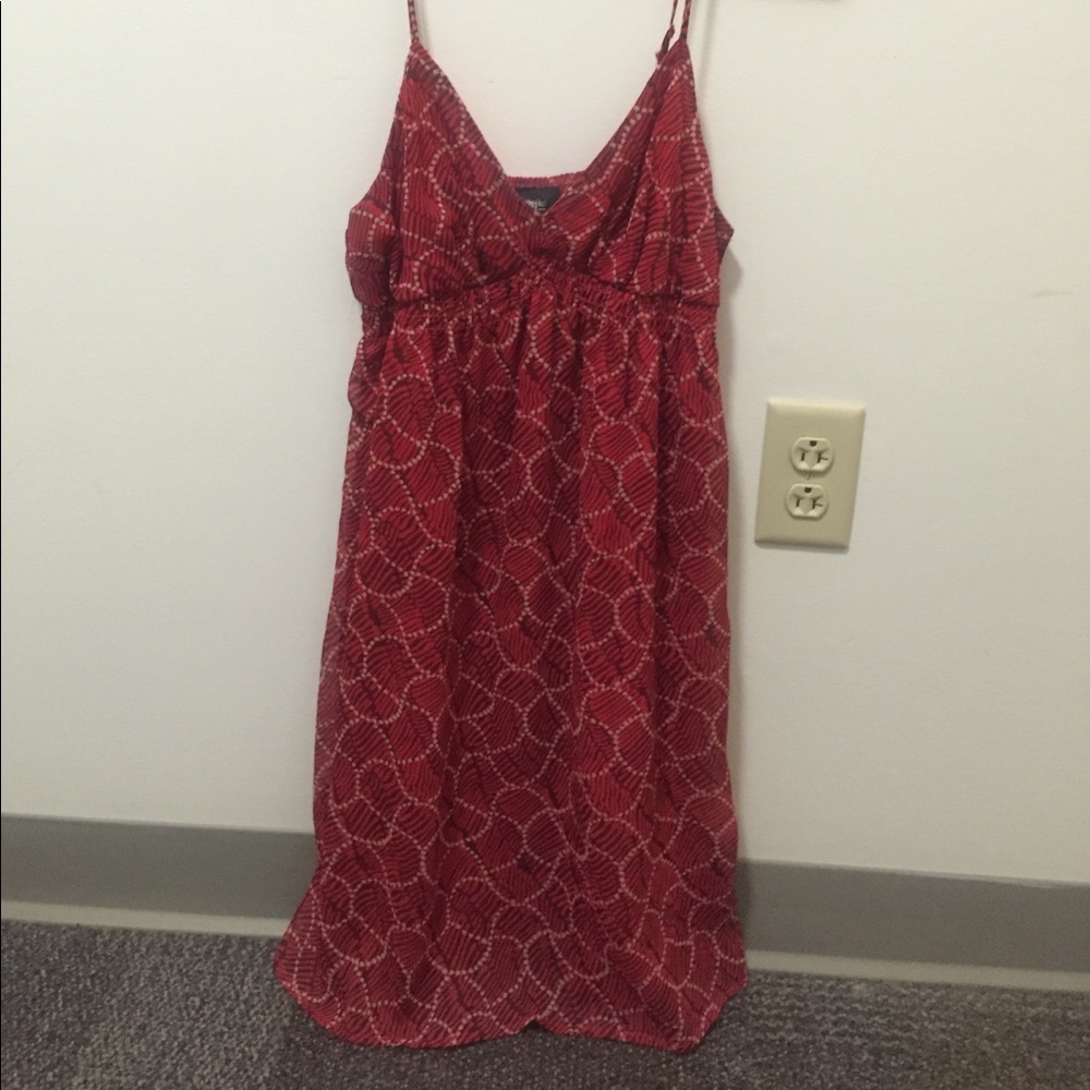 Red dress