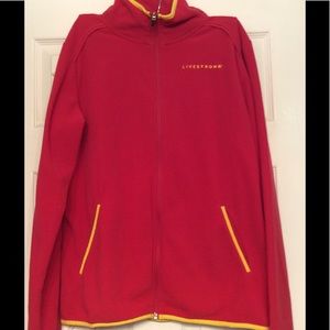 Nike Livestrong Fleece Jacket, Size Large
