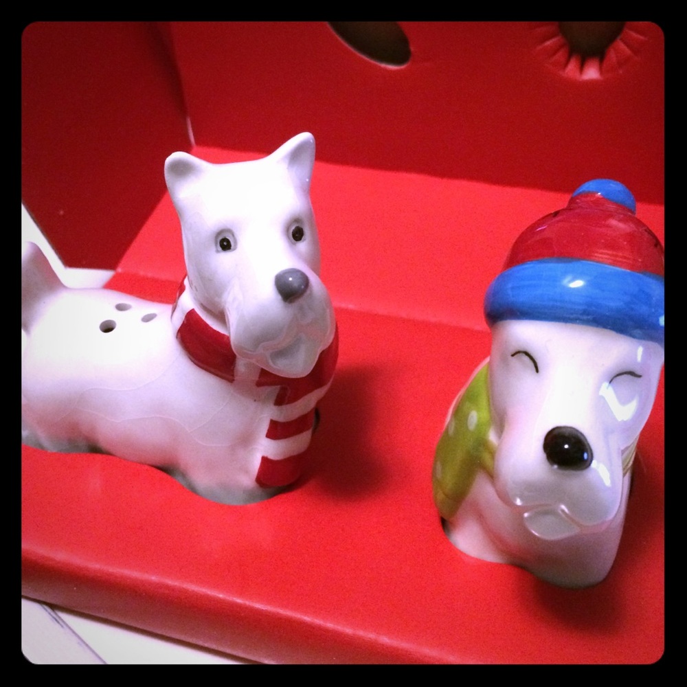 Scottie Dog Salt and Pepper Shakers
