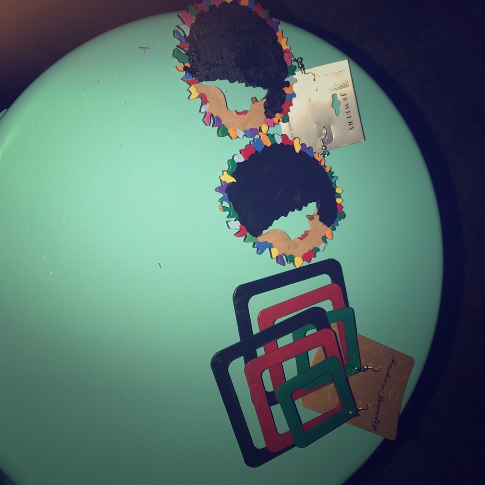 Custom Painted Earrings