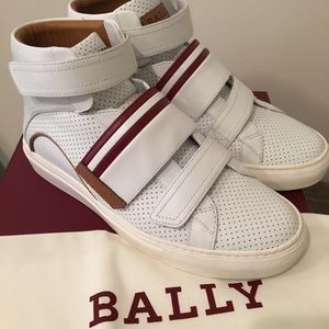 Authentic men’s Bally Hi-Top sneakers size 6.5