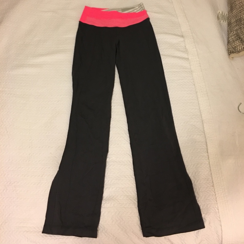 Lululemon Grey Bootcut Yoga Pants