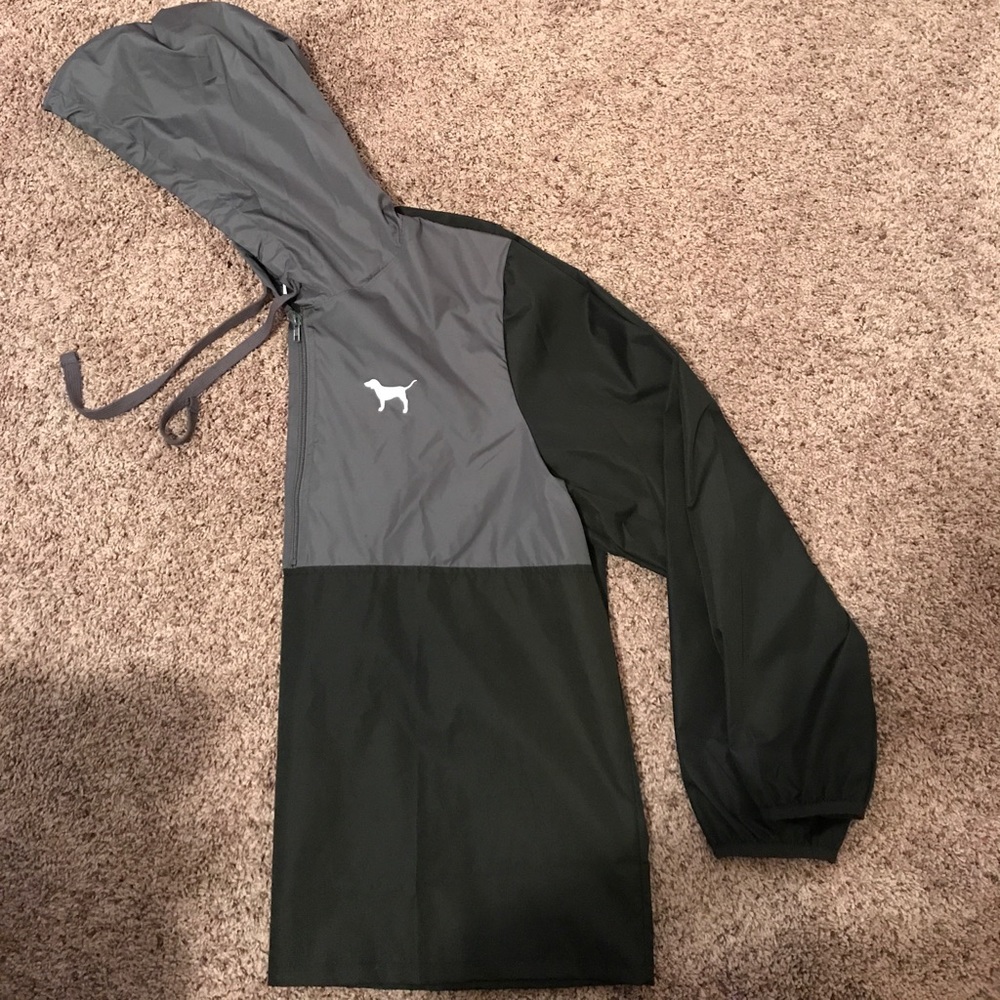 light weight pink/victoria secret rain jacket!