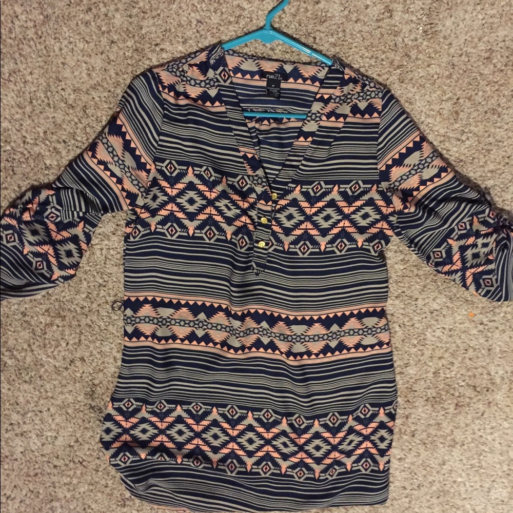 Fun patterned top