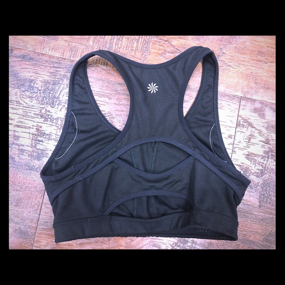 Athleta Sports Bra - Black - Size S