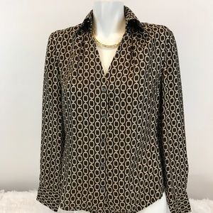 Ann Taylor 100% Silk Blouse