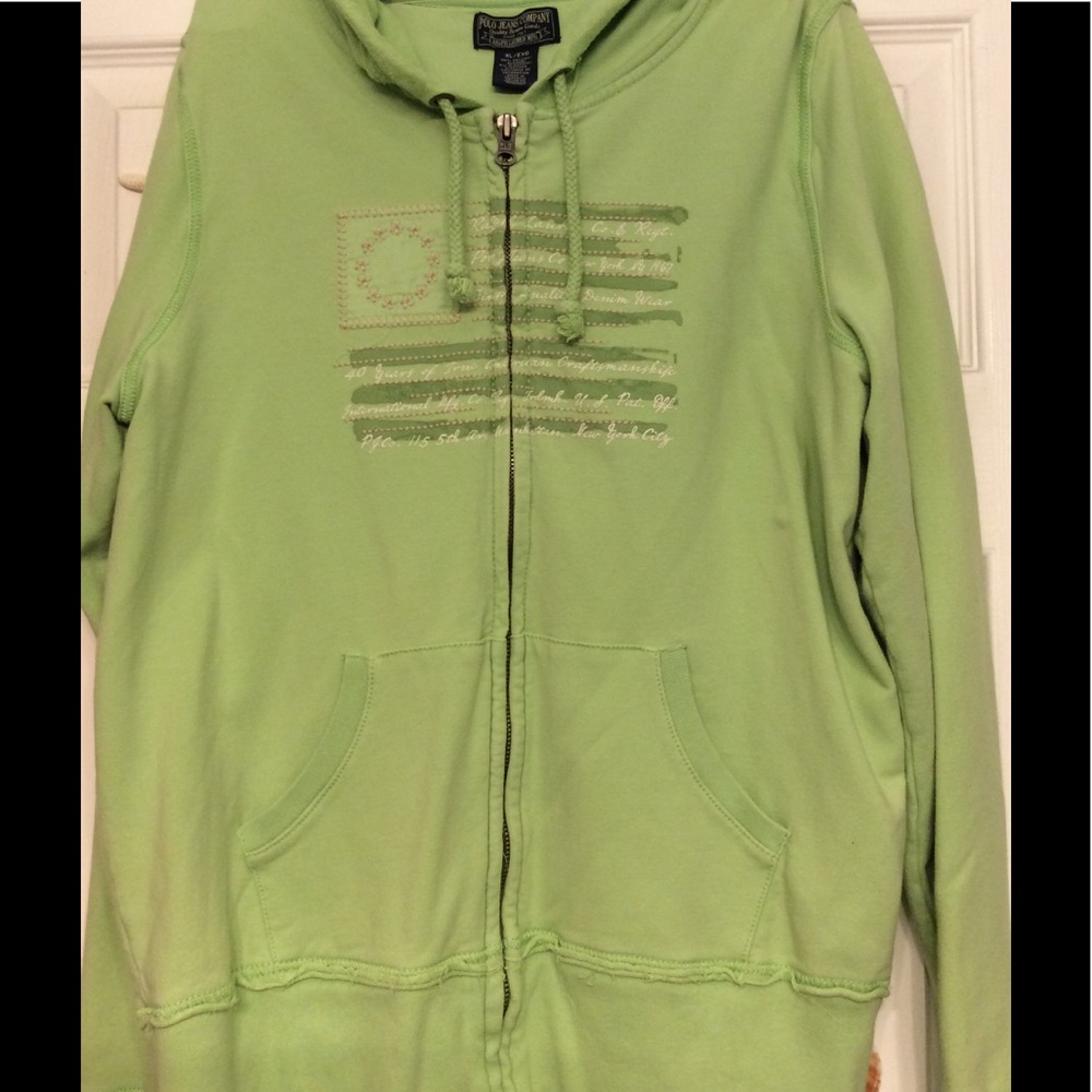 Ralph Lauren Hooded Sweatshirt, Size XL