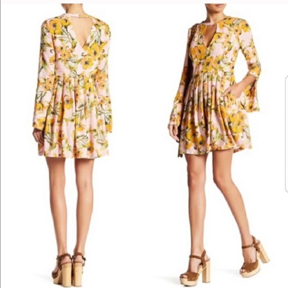 NWT Free People Tegan Mini Dress