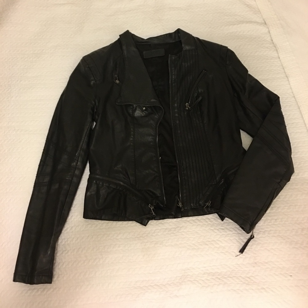 Blank NYC Black Faux Leather Jacket