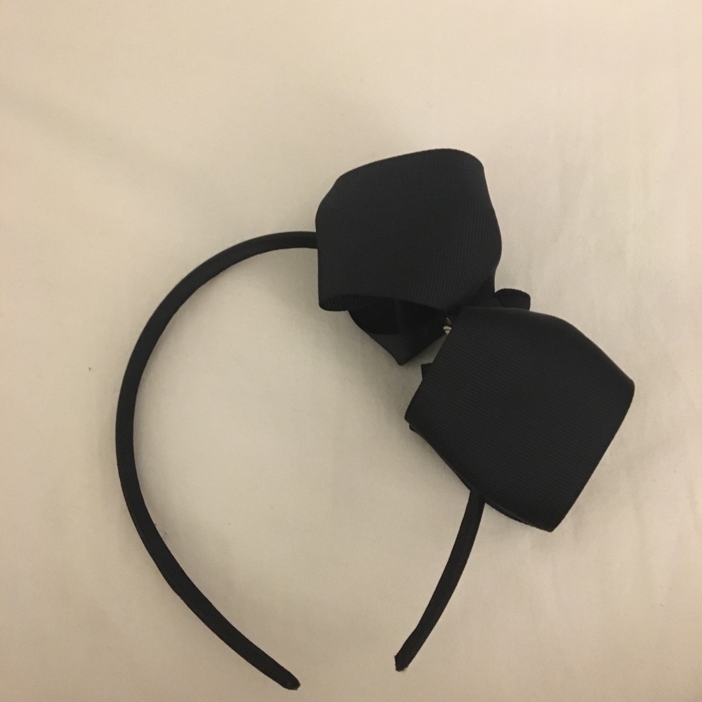 Hairband with bow - black ❤️ Red sold out!