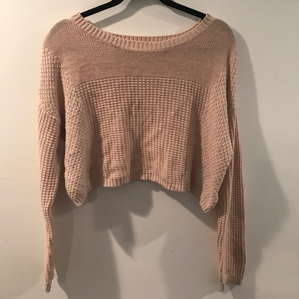 silence + noise Cropped Sweater