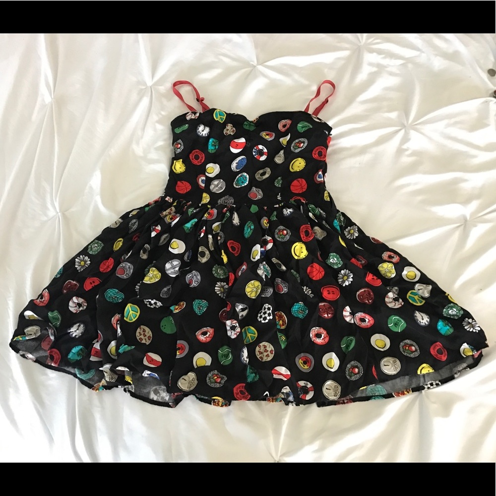 Handmade Vintage Strappy Dress Heart Cut ❤️💕❤️