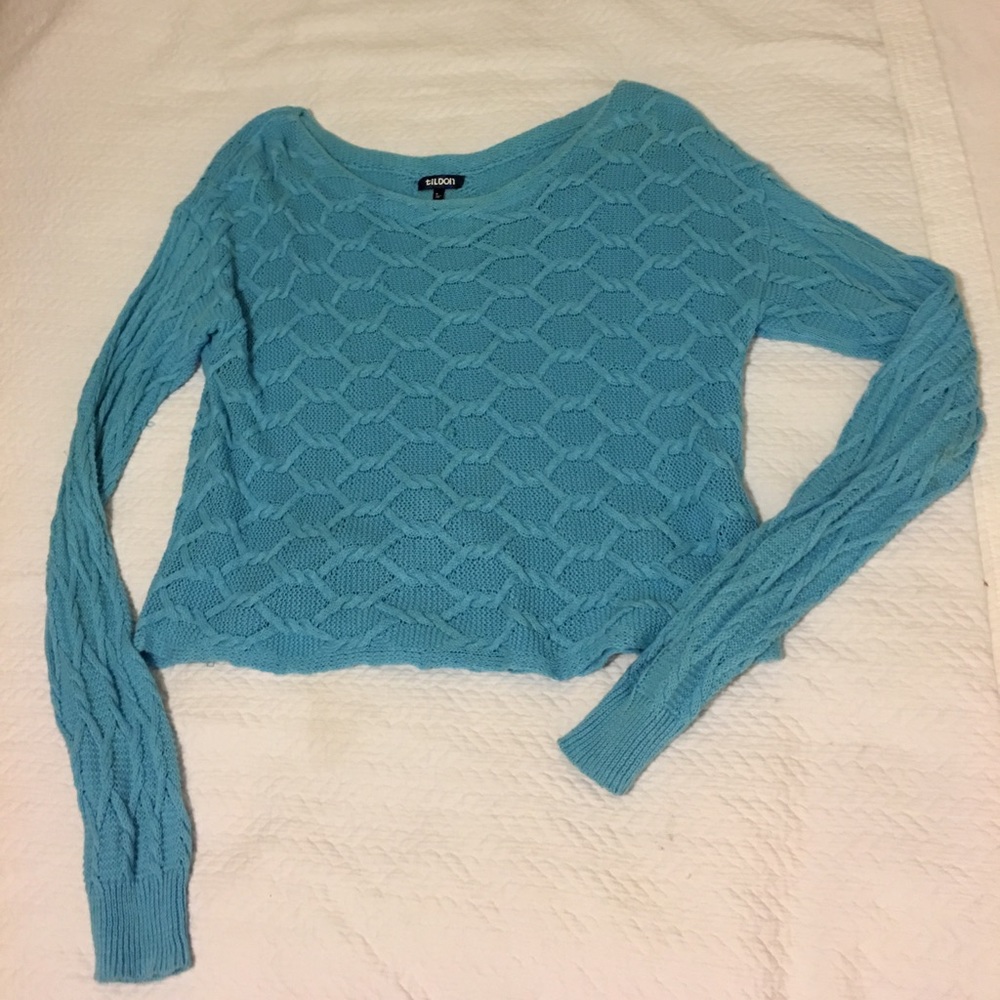 Tildon Sky Blue Sweater