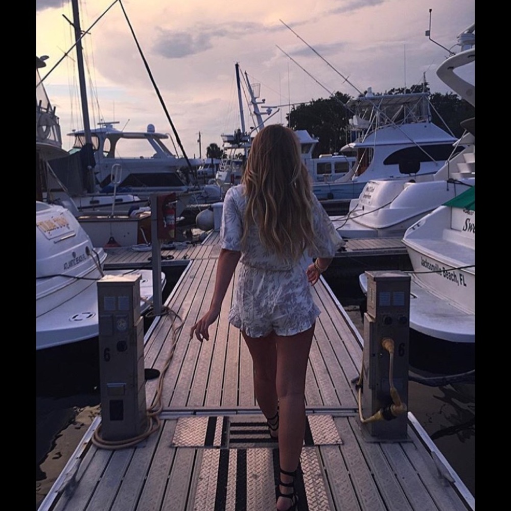 Floral Romper
