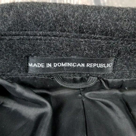 *EUC* ALFANI Men's wool blend trench coat 40R - Picture 6 of 6