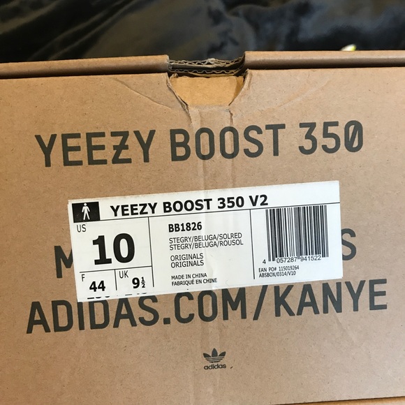 UA Yeezy Boost 350 V2 Belugas X Jordan Westbrooks - Picture 4 of 7