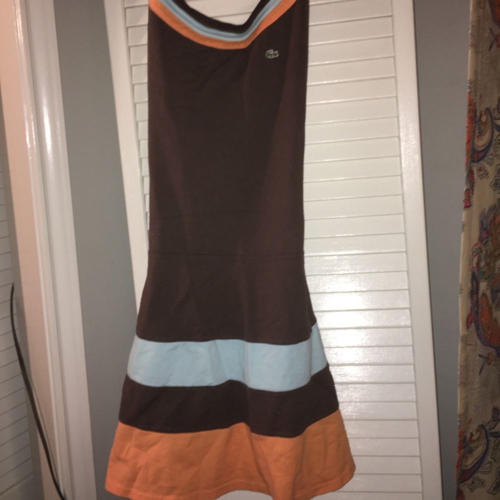 Lacoste razorback cotton tennis dress