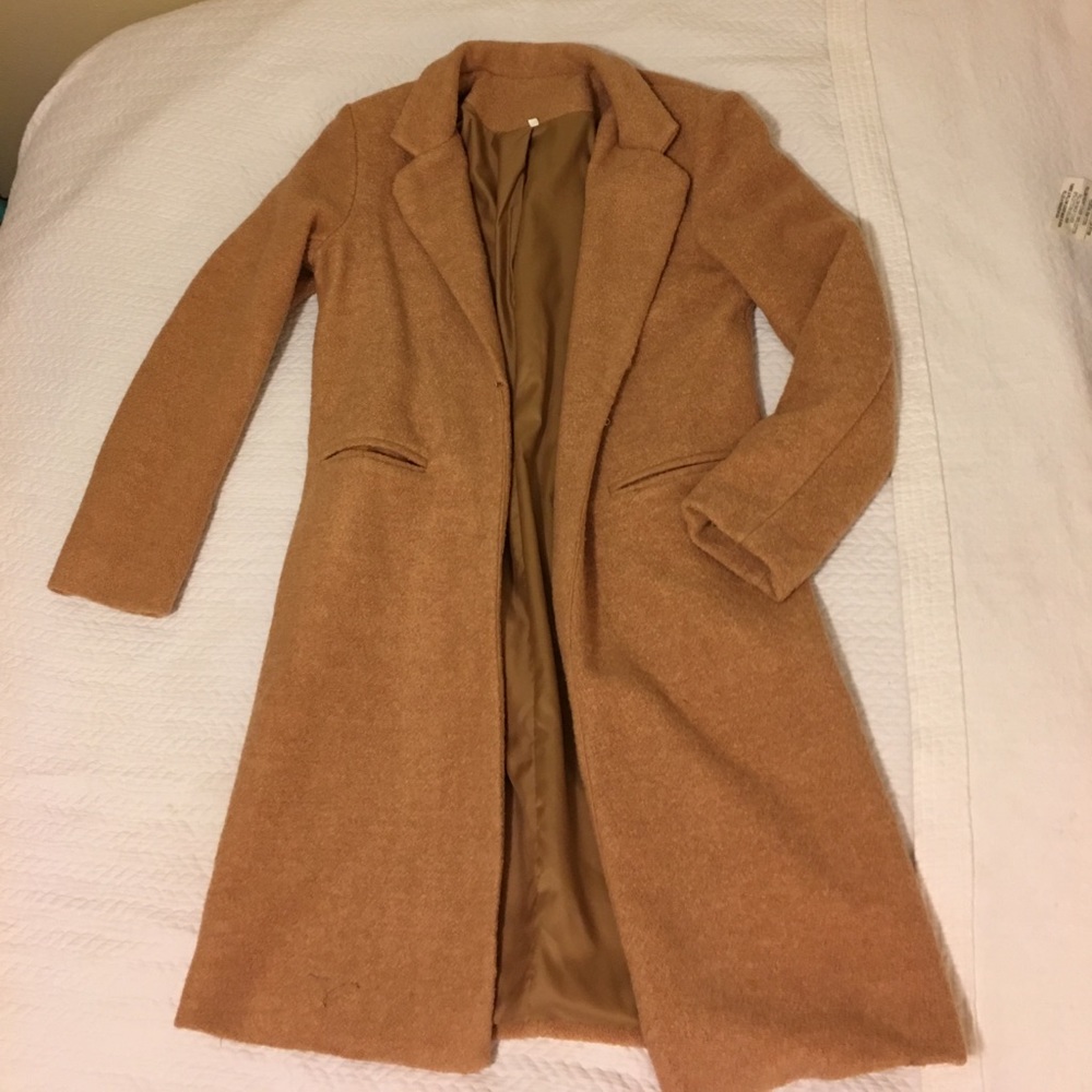 Camel Pea Coat