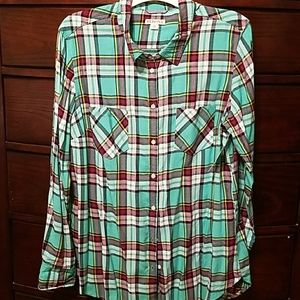 Merona plaid shirt
