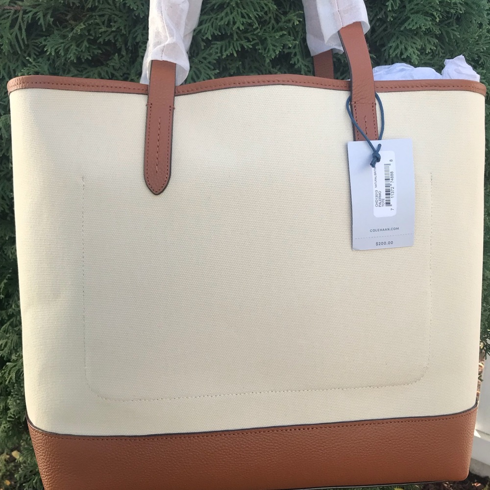 New handbag leather