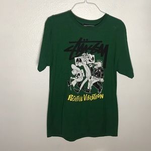 Green study shirt