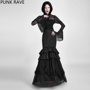 Punk Rave Two Skirts in One